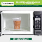 Freshware Food Storage Containers 32 oz Plastic Deli Containers - Image 5