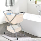 STORAGE MANIAC Collapsible Laundry Cart - Image 8