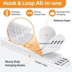 XL Picture Hanging Strips Heavy Duty, 80 Strips Damage Free Removal Picture - Image 2