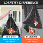 20 Gallon Large Drawstring Trash Bags 120 Counts, Fit 20-21 Gal Trash Can - Image 5