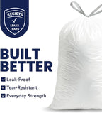 Plasticplace 8 Gallon Trash Bags │ 0.7 Mil │ Lavender and Soft Vanilla Scented - Image 2