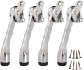 4 Pack Kickdown Door Stop, Commercial Heavy Duty Door Stops by LISHINE