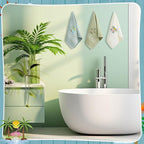 3 Pack Summer Palm Tree Hand Towels - Image 6
