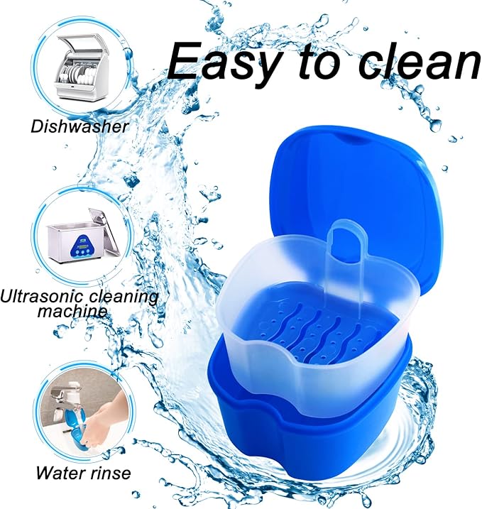 Dental Retainer Cup Holder Mouthguard Cleaning Case - Image 7