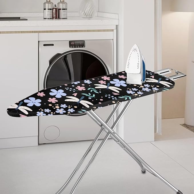 Dragonfly Flowers Ironing Board Cover Thick Soft Ironing Board Protector - Image 2