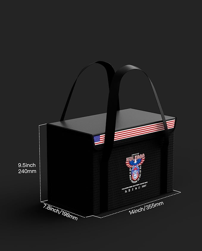 12V 100Ah LiFePO4 Lithium Battery Fireproof Safe Bag Large Capacity - Image 7
