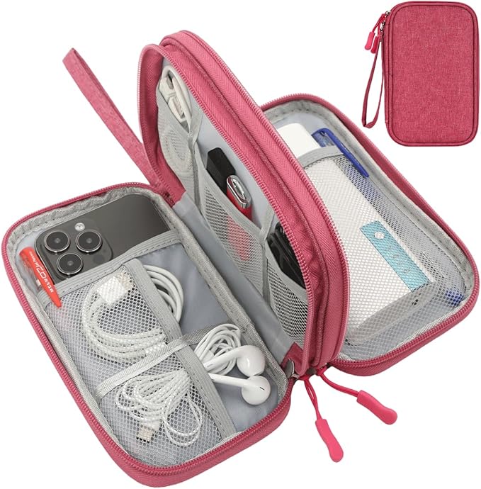 Electronic Organizer Travel Case Storage Bag, Universal Electronics Accessories by Unknown