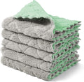 kimteny Cleaning Cloths Kitchen Towels Microfiber Washcloths Lint Free Dish by kimteny