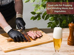 BBQ Gloves 4 Cotton Glove Liners and 100 Disposable Gloves Washable Cotton - Image 5