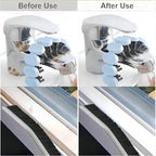 Crevice Cleaning Brush Hard Bristle Grout Brush Scrub Brush Toilet Brush - Image 3