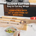 SpaceAid WrapNeat 2 in 1 Wrap Organizer - Image 5