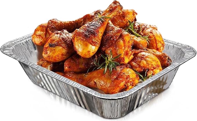 Aluminum Pans With Lids 9x13 Aluminum Foil Pans Trays With Lids - Image 5