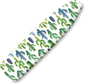 Extra Thick Ironing Board Cover and Pad, Tropical Cactus 15x54 Ironing Board by Cliduli