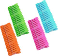 72Pcs Plastic Clothes Pins, Beach Towel Clips Small Heavy Duty, Laundry Clips by NZKNP
