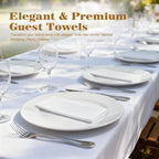 GINKGO 200 Pack Disposable Linen-Feel Guest Hand Towels, Thick & Absorbent - Image 5