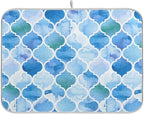 Super Absorbent Dish Drying Mat, Microfiber Fast-Drying Dish Mat, Kitchen Dish by senya