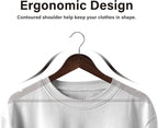 StorageWorks Wooden Hangers 30 Pack, Wood Coat Hangers - Image 7