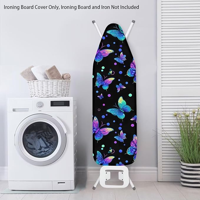 Butterfly Ironing Board Cover and Pad Heat Insulation Covers Stain Resistant - Image 3