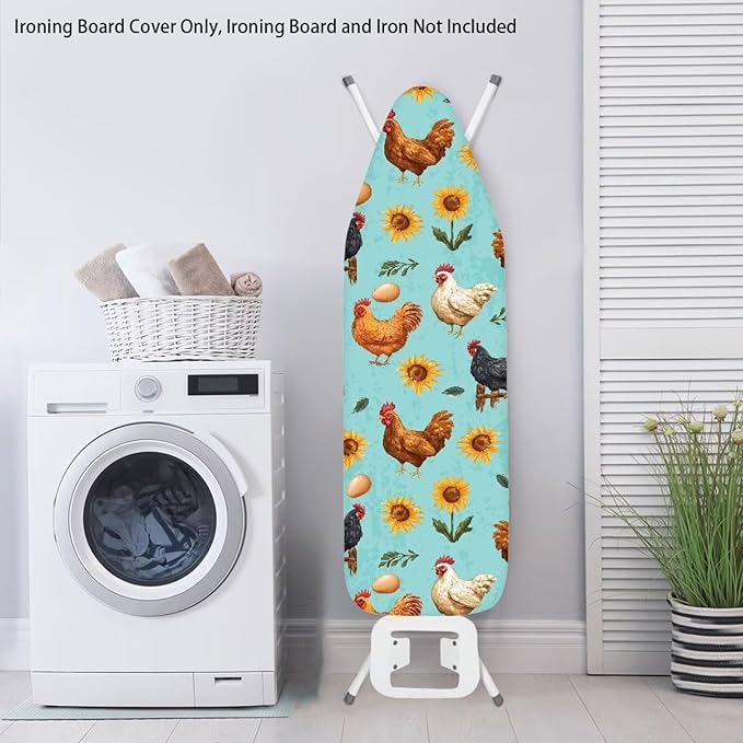 Table Top Ironing Board Cover, Non-Slip Ironing Board Protective Sleeve - Image 3