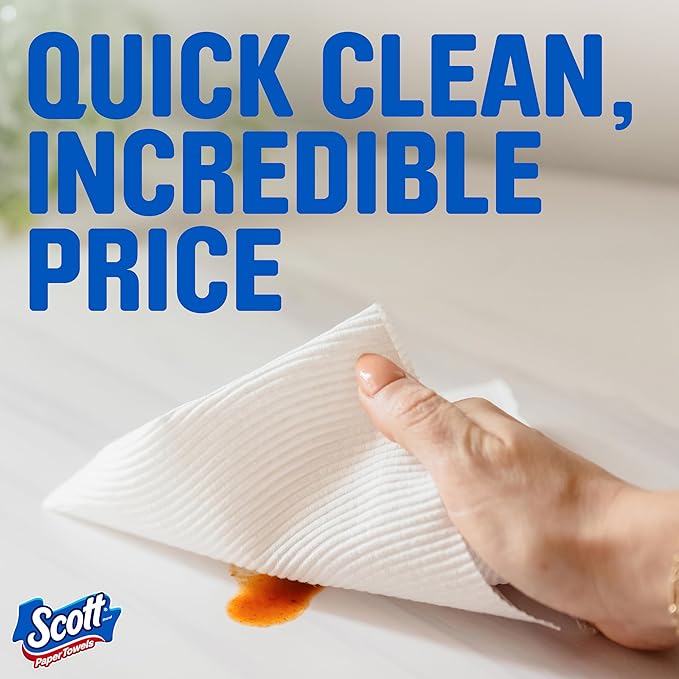 Scott Paper Towels, Choose-A-Sheet, 30 Double Rolls = 60 Regular Rolls - Image 5