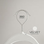 Utopia Home Velvet Hangers 50 Pack – Luxury Non-Slip Slim Pant & Coat Hangers - Image 7