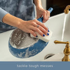 S&T INC. Dish Sponge, 8 Pack for Sponges Kitchen Refill, 4.3 Inches x 2.8 - Image 4
