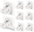 8PCS Self Adhesive Curtain Rod Holders No Drill Curtain Rods Brackets No by Codoule