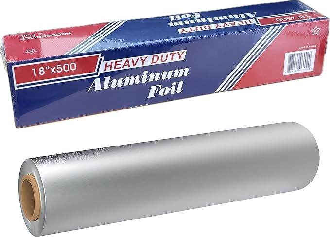 Aluminum Foil Wrap Roll 18 in x 500 Feet Long Industrial Size and Strength | - Image 9