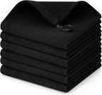 Homaxy 100% Cotton Waffle Weave Dish Cloths by Homaxy