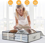 StorageRight Under Bed Storage Bins, Breathable Organizer - Image 7