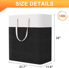 laundry basket 3-Pack, laundry hamper, Hamper - Image 2