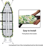 Monstera Print Ironing Board Cover Protector Dirt-Resistant Iron Board Cover - Image 4