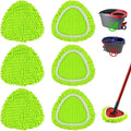 6 Pack Mop Head Replacement Compatiable by GFRED
