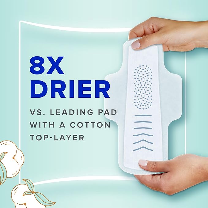 Always Pure Cotton Feminine Pads - Image 4