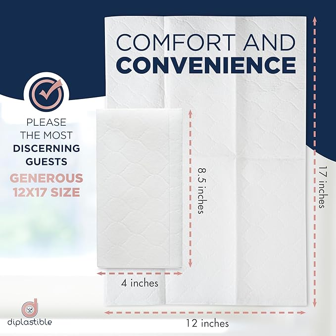 Disposable Guest Towels 200 Pack - Image 3