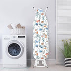 Ironing Board Cover, Standard Size 15x54, Poppy Art Print, Elastic Edge - Image 4