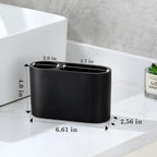 Luxspire Toothbrush Holder, 2 Slots Toothbrush and Toothpaste Holdersfor - Image 6