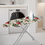Christmas Birds Ironing Board Cover Cover Heat-Reflective Scorch Resistant Soft - Image 2