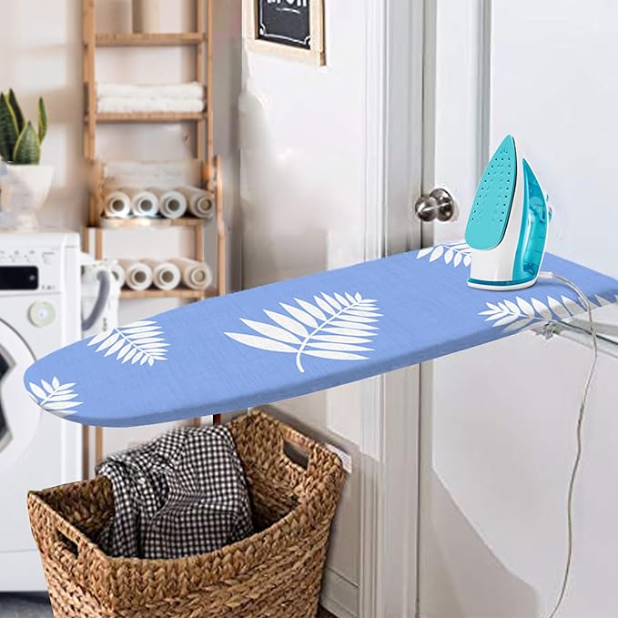 SheeChung 12x42 Inch Ironing Board Cover and Pad -100% Cotton and Heavy-Duty - Image 5