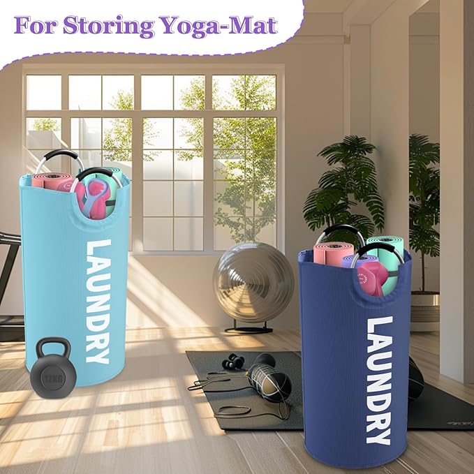 2Pcs Foldable Laundry Basket - Image 6