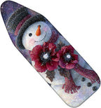 Nuxovilar Ironing Board Cover Winter Snowman by Nuxovilar