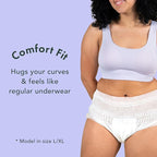 Rael Disposable Underwear for Women, Organic Cotton Cover - Image 5