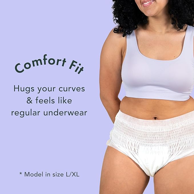 Rael Disposable Underwear for Women, Organic Cotton Cover - Image 5
