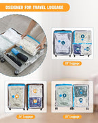 Vacuum Storage Bags for Travel, 12 Pack Vacuum Seal Bags - Image 6