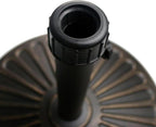 Sunnyglade 18" 30.2-lbs Heavy Duty Round Antiqued Umbrella Base for Patio, Outdoor - Bronze - Image 3
