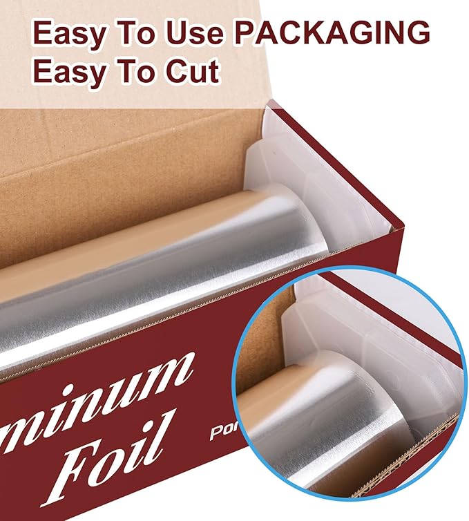 6 Count Heavy Duty Aluminum Foil Roll - Image 3