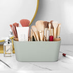 Toothbrush Holders for Bathrooms, Bamboo Tooth Brush Holder - Image 3