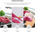 Rubber dishwashing gloves 3 or 6 Pairs - Image 2