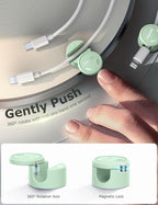 9 Pack Magnetic Cable Clips - Image 2