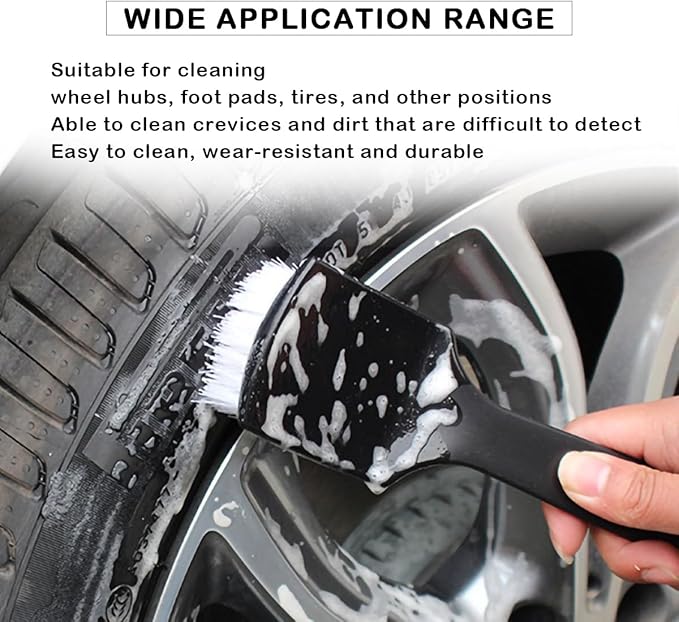 Tire Brush, Car Carpet Brush, Detail Brush - Image 5